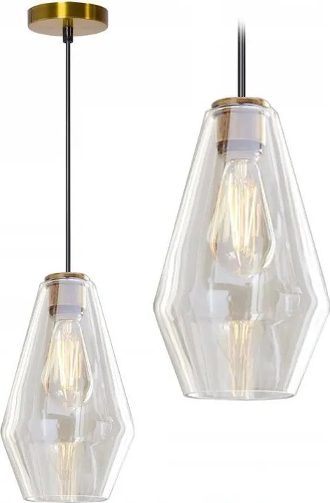 Lampada da soffitto di vetro APP438-1CP