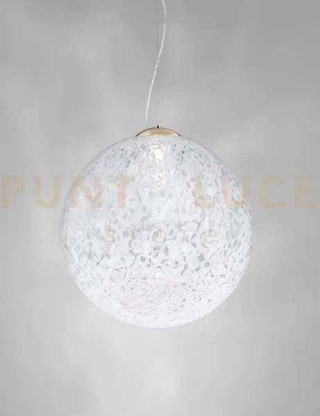 Rina sospensione 42l bianco murrina e ottone lucido 2 l2226 led 270...
