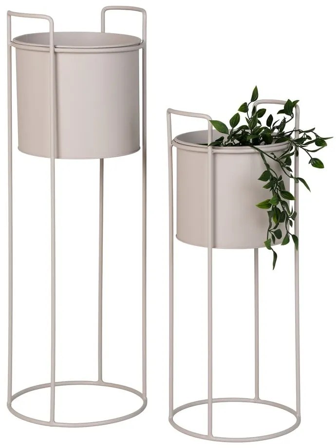 Set di coprivaso in metallo 2 pz ø 21,5 cm Rabo - House Nordic