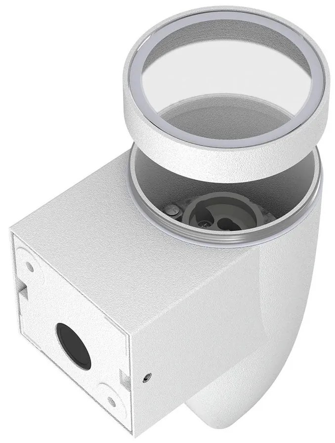 Applique da Parete a Cono per esterni IP65 GU10 - Bianca