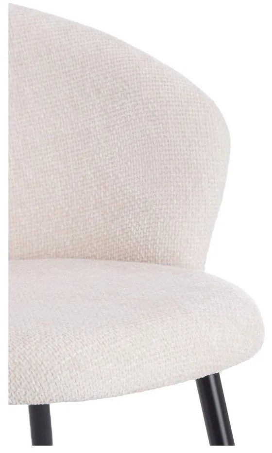 Set di sedie da pranzo color crema in metallo 2 pz Radaja – Light & Living