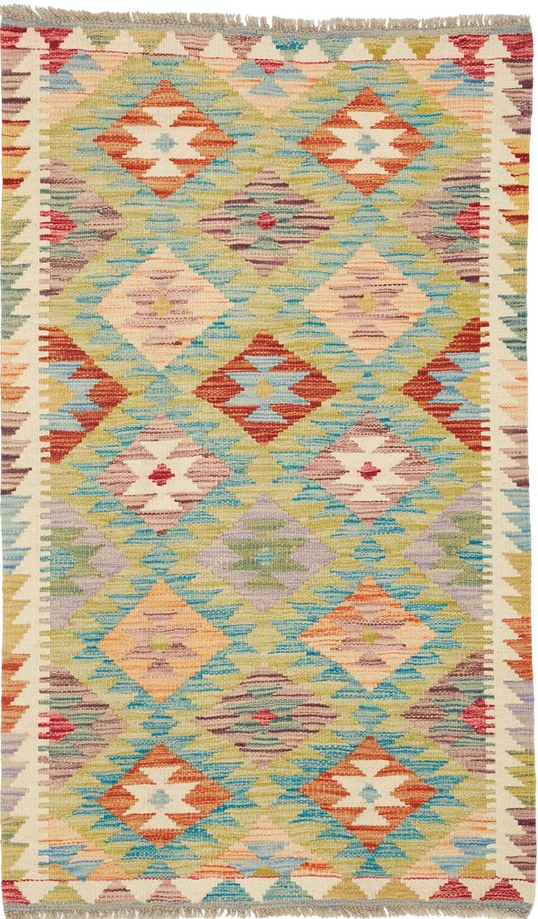 Kilim Tappeto 130x80 (Pakistan) Tessuto A Mano