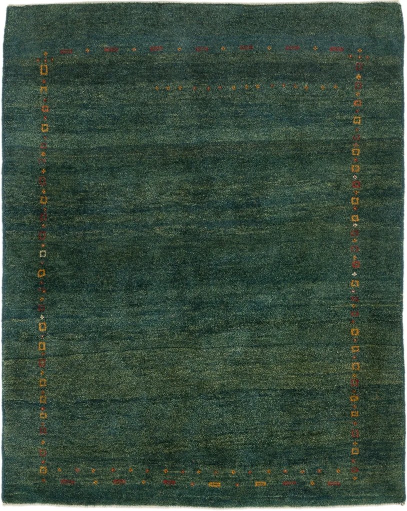 Gabbeh Tappeto 170x140 (Iran) Annodato A Mano