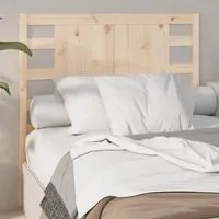 Testiera per Letto 81x4x100 cm in Legno Massello di Pino 818745