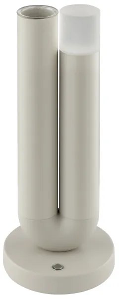 Brilliant - LED Stm lampada da tavolo ricaricabile a sfioramento SAYU LED/2,5W/5V 2700K IP44 grigia