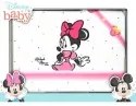 Lenzuola lettino neonato Minnie Mouse Disney