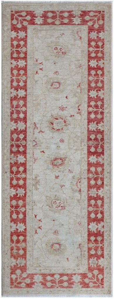 Ziegler Tappeto orientale 190 x 70 Beige (Pakistan) Annodato A Mano