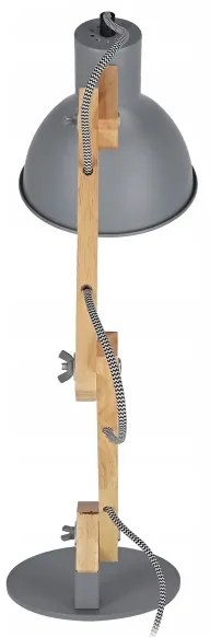 Lampada da tavolo 1xE27/40W/230V grigia