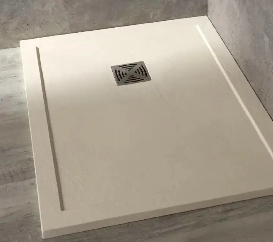Colacril Flat Bordo - Piatto Doccia In Marmo Resina Ribassato