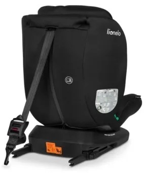 Lionelo - Seggiolino auto BASTIAAN i-Dimensioni 40-150 cm nero/grigio