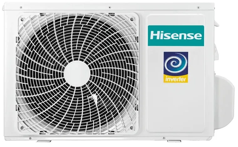 Unità esterna climatizzatore HISENSE MINI SLIM 2.5 KW classe di raffreddamento A++ , classe di riscaldamento A+, bianco