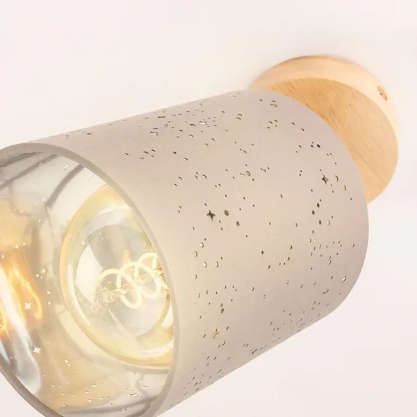 Briloner 2078-011 - Faretto da parete SPOTLIGHT 1xE27/25W/230V beige