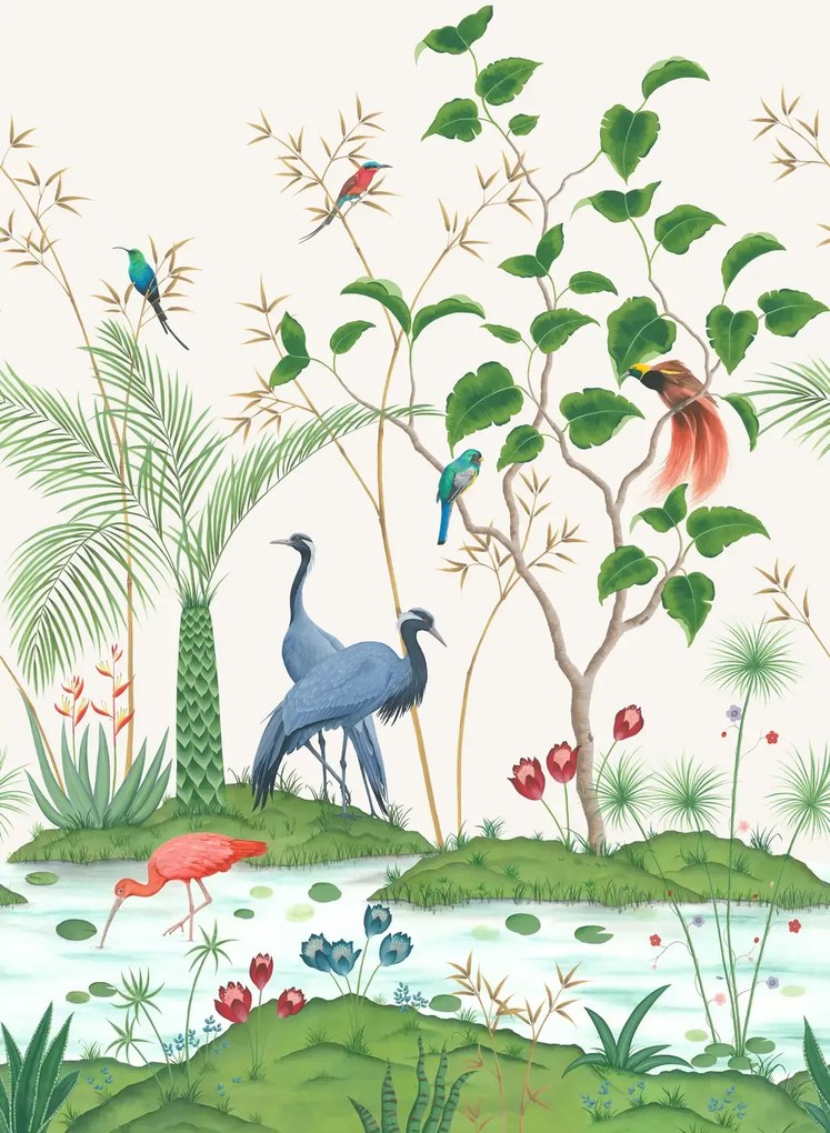 Osborne & Little Carta da parati panoramica Mirage - Ivory