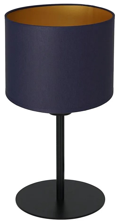 Lampada da tavolo ARDEN 1xE27/60W/230V diametro 18 cm viola/oro