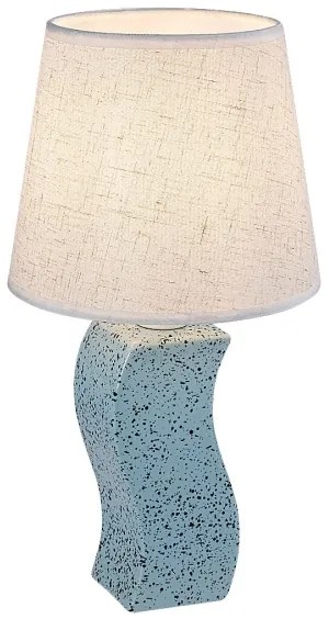 Rabalux 74074 - Lampada da tavolo DAYAMI 1xE14/40W/230V blu