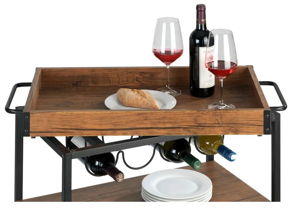 Scaffale mobile da cucina Rustico - Wenko