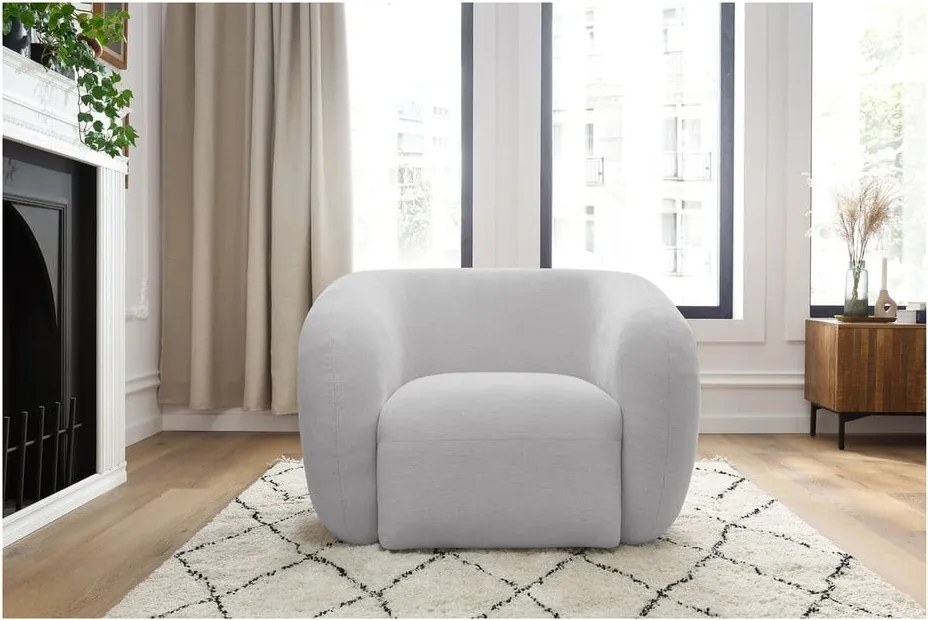 Poltrona grigia Celine – Bobochic Paris