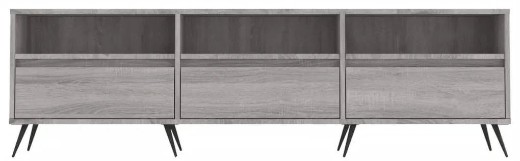 Mobile porta tv grigio sonoma 150x30x44,5 cm legno multistrato