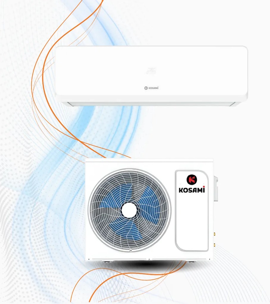 Climatizzatore Kosami Parete Peony Mono Inverter R-32 WiFi, 9.000