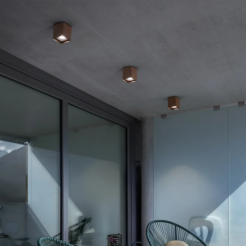 Downlight Led Aret Quadrato Bianco Led Downlight Luce Calda E Fredda Ausiliaria 86672054