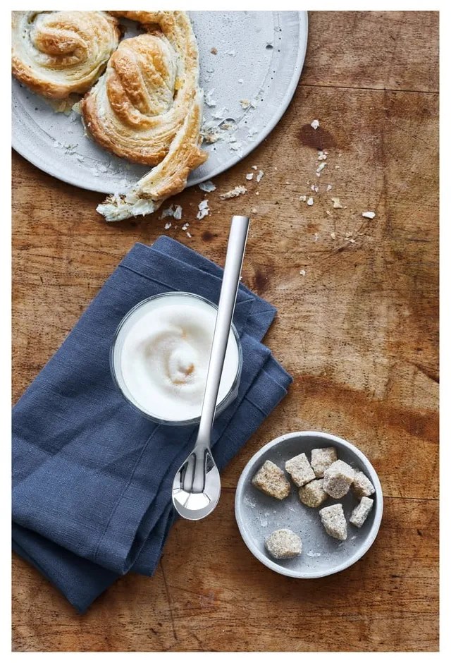 Set di cucchiai a manico lungo grigio in acciaio inox 6 pz Nuova – WMF