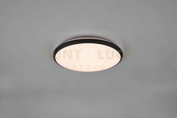 Limbus plafoniera led 20,5w 2300lm, 3000k bordo nero con dimmerazio...