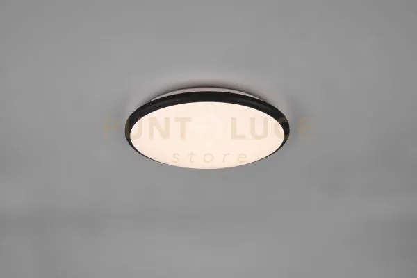 Plafoniera limbus  led con dimmerazione interruttore d.35cm bordo n...