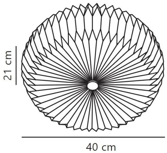 Nordlux - Applique BELLOY 2xE27/25W/230V diametro 40 cm