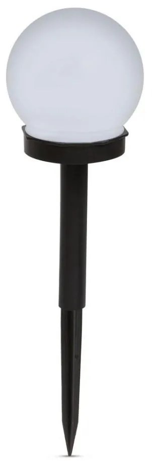 Lampada solare LED 1,2V 40mAh IP44 nera