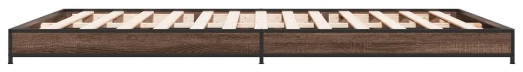 Giroletto rovere marrone 120x200cm in legno multistrato metallo