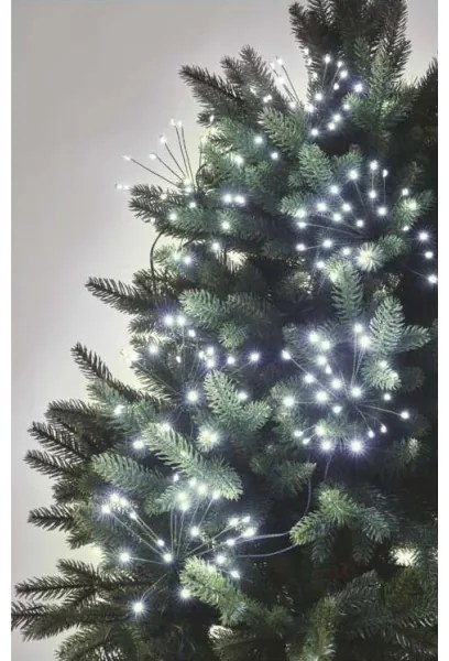 Catena luminosa natalizia a LED 450 LED 8+3 m bianco freddo