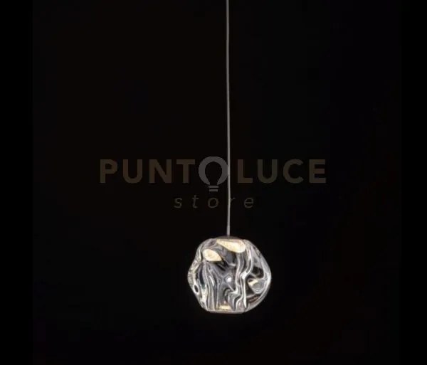 Ciottolo, solo testa, cromo, led 4,2w, 357lm 3000k, dia. 14 x h400 ...