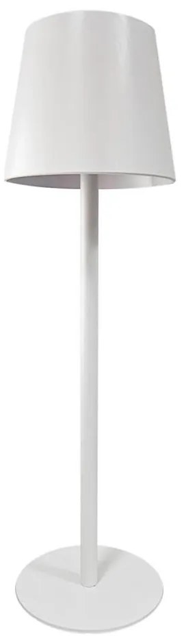 Lampada da tavolo LED dimmerabile touch 5W 5V USB 1200 mAh bianca