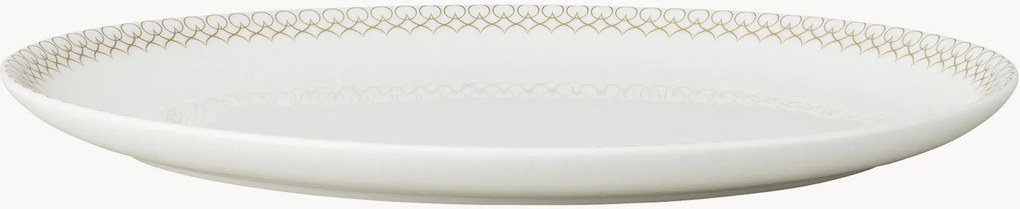 Piatto da portata in Bone China Jade