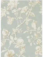 Tapete Magnolia & Pomegranate von Sanderson - Grey Blue