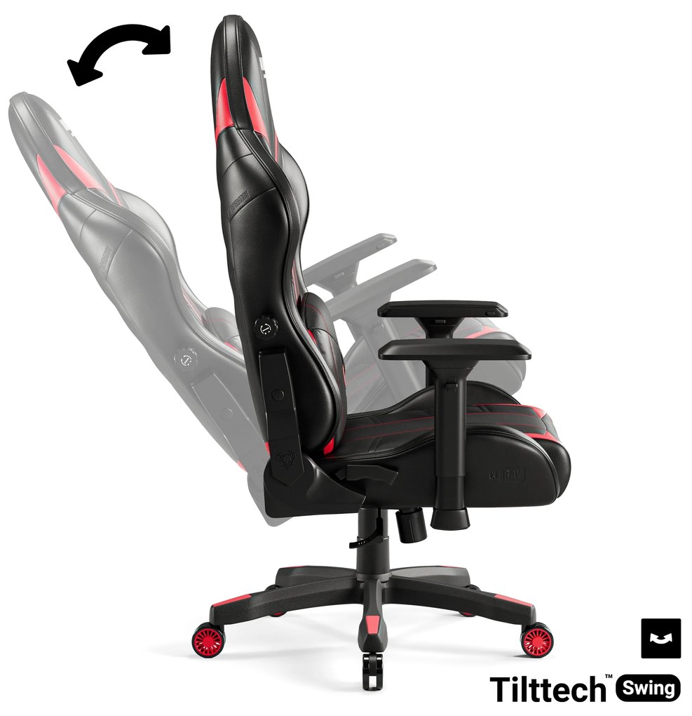 Sedia da gaming Diablo X-Ray 2.0 King Size: Nero e Rosso