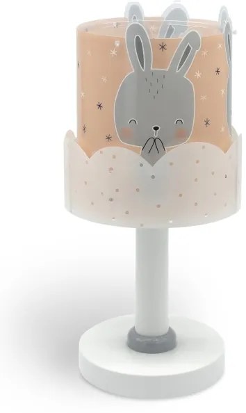 Dalber 61151S - Lampada per bambini BUNNY 1xE14/40W/230V arancio