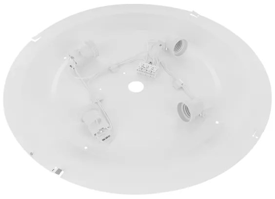 Brilagi - Plafoniera CLARE 4xE27/24W/230V diametro 50 cm bianco