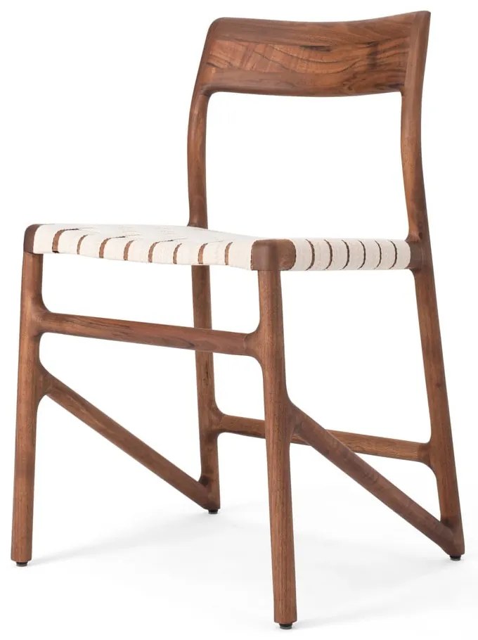 Sedia da pranzo marrone/color crema Fawn – Gazzda