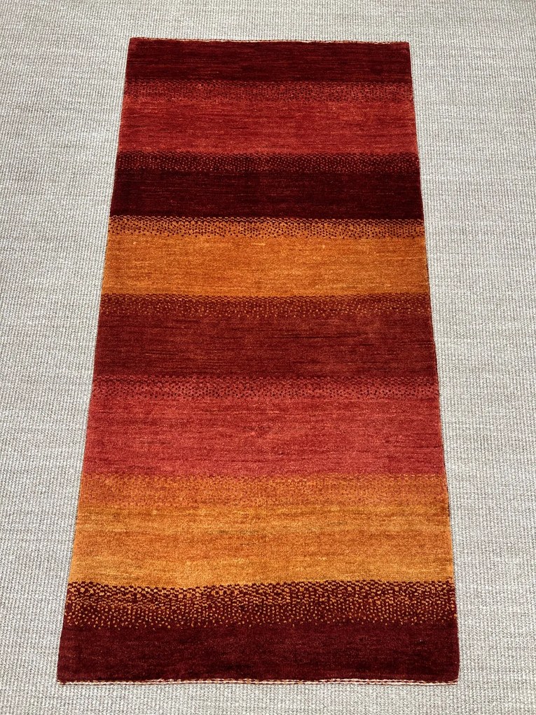 Gashguli Tappeto 160x80 Rosso (Iran) Annodato A Mano