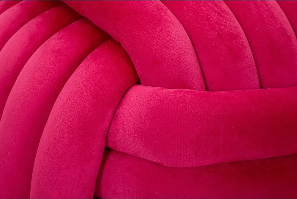 Poggiapiedi in velluto rosa Softy - Mauro Ferretti