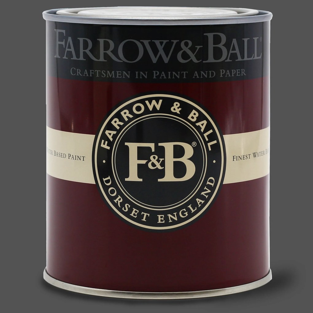 Farrow & Ball Flat Eggshell - Tar CC1 - 2,5l