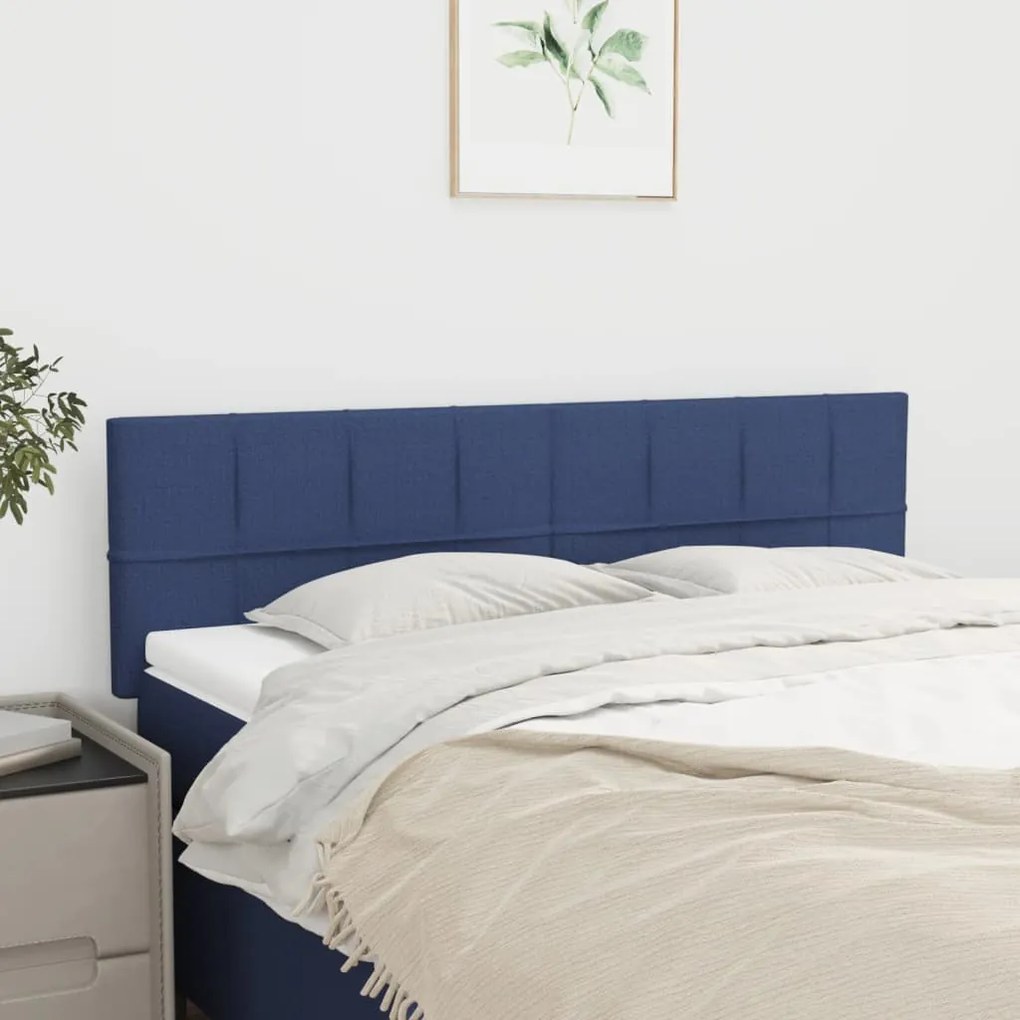 Testiere 2 Pz Blu 72x5x78/88 Cm İn Tessuto /