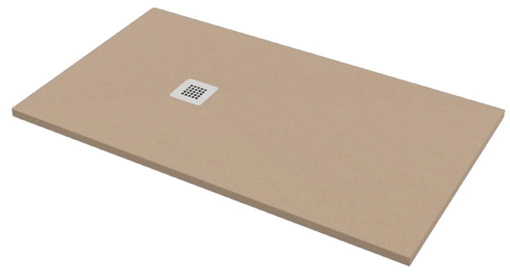 Piatto Doccia 80x140 Effetto Pietra Ercos "Stone" Sabbia