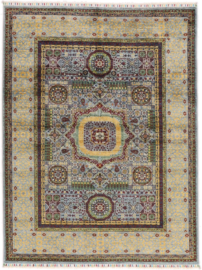 Mamluk Tappeto orientale 210 x 160 (Afghanistan) Annodato A Mano