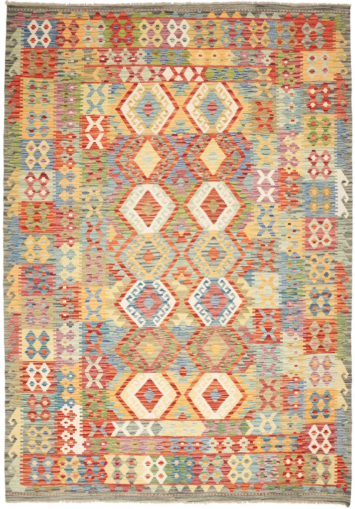 Kilim Tappeto orientale 210x290 (Pakistan) Tessuto A Mano