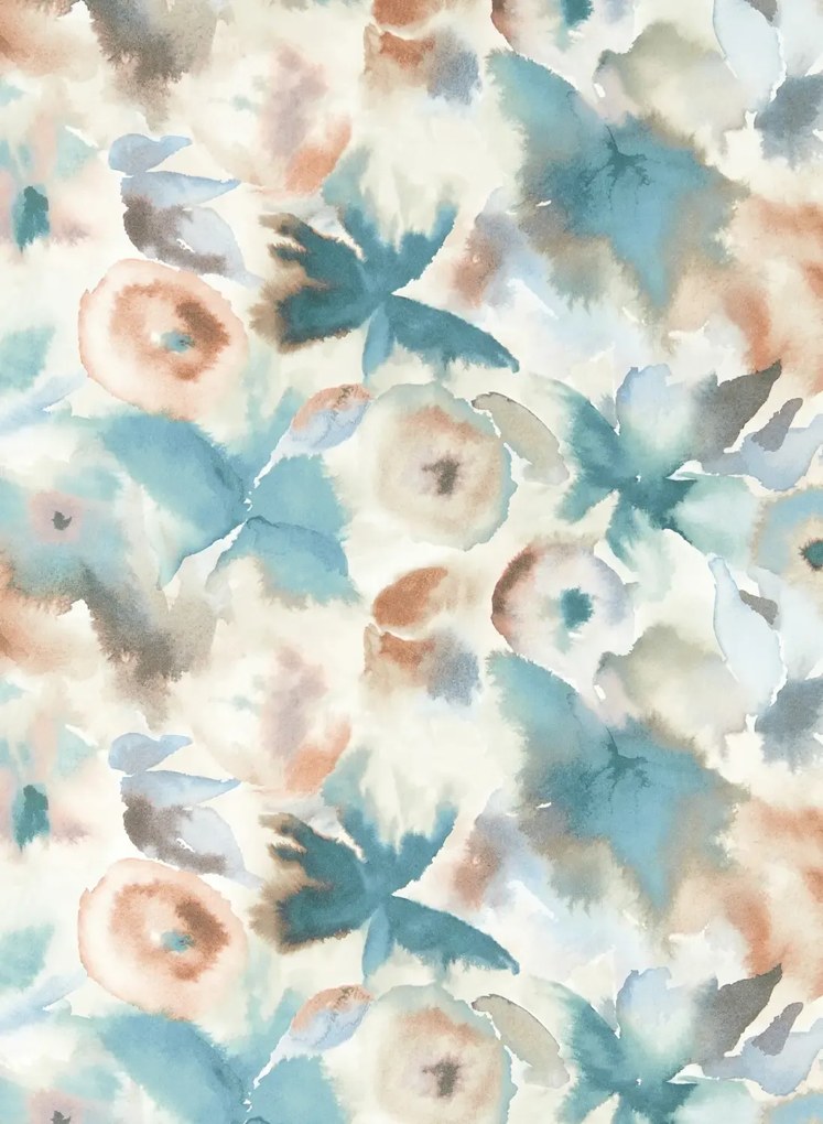 Harlequin Carta da parati Flores - Rosewood/ Baked Terracotta