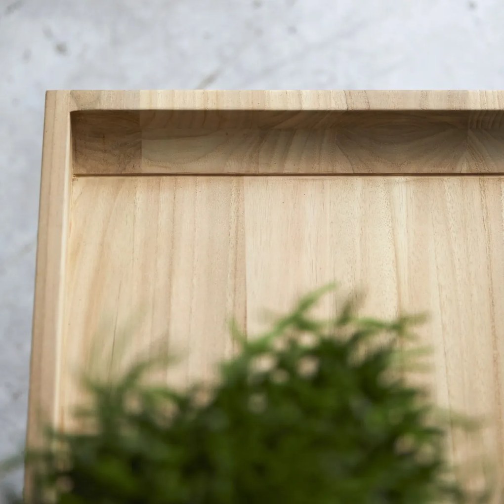 Tikamoon - Consolle bassa in legno di teak 110 Pampa