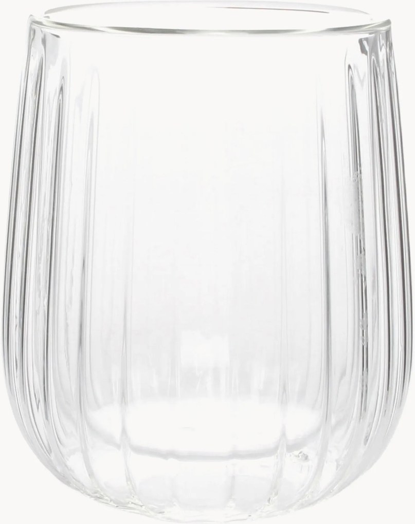 Set di 2 bicchieri in vetro borosilicato Tokio