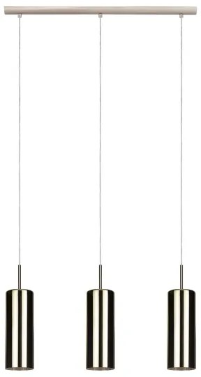 Eglo 98697 - Lampadario a sospensione con filo SELVINO 3xE27/15W/230V
